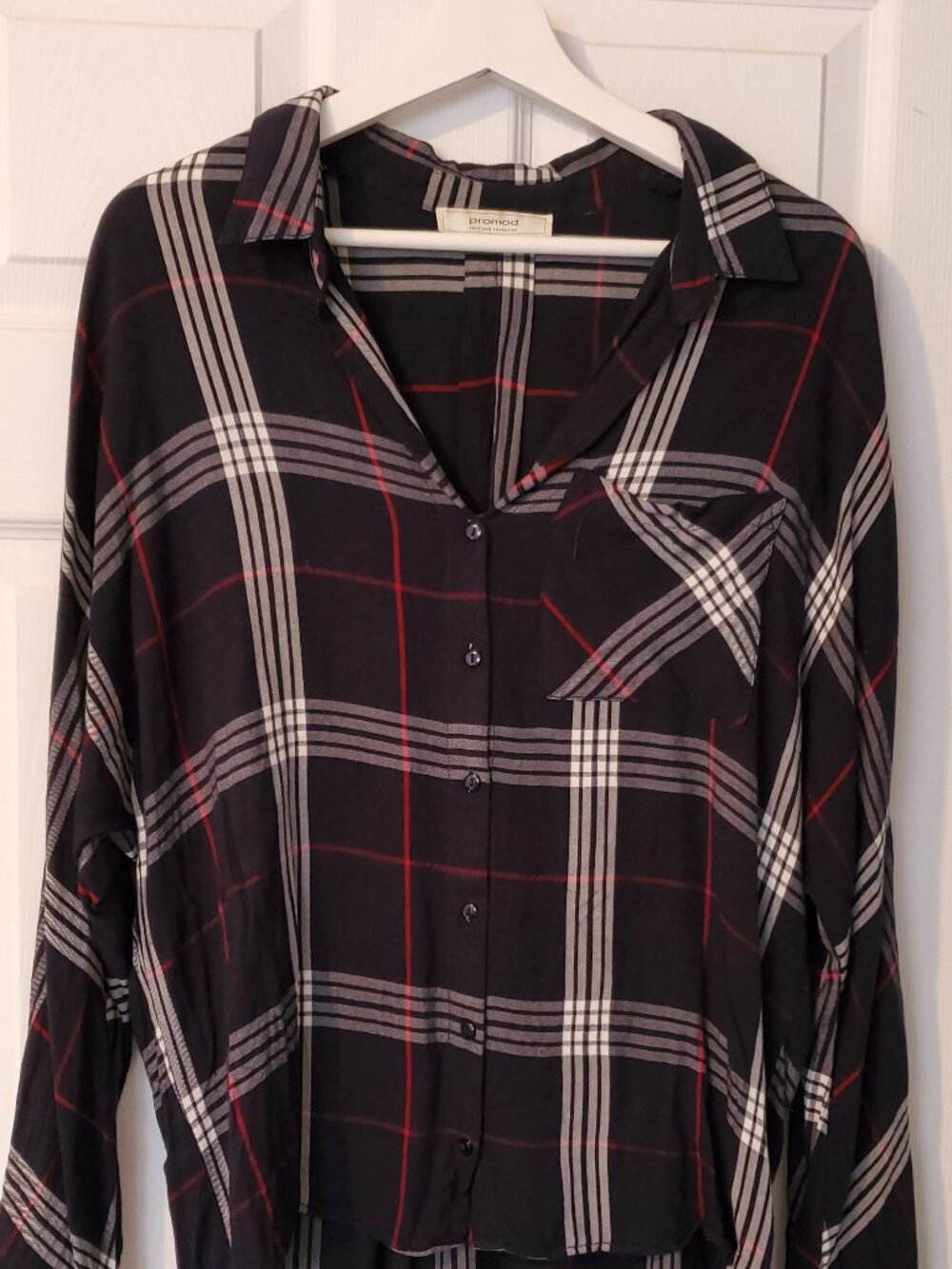 Blue stripped blouse